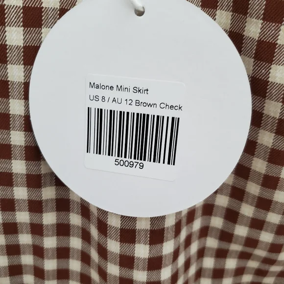 Princess Polly xx  Malone Mini Skirt size 8. - Picture 15 of 15
